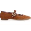 imageSam Edelman Womens Michaela Glow Mary Jane FlatHarvest Brown
