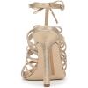imageSam Edelman Womens Iman Heeled SandalSoft Gold