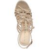 imageSam Edelman Womens Iman Heeled SandalSoft Gold