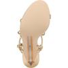 imageSam Edelman Womens Isadora Heeled SandalAmber Gold