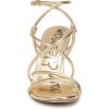 imageSam Edelman Womens Isadora Heeled SandalAmber Gold
