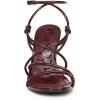 imageSam Edelman Womens Isadora Heeled SandalFrench Merlot