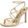 imageSam Edelman Womens Isadora Heeled SandalAmber Gold