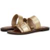 imageSam Edelman Womens Gabi Flat SandalAmber Gold