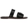imageSam Edelman Womens Gabi Flat SandalBlack Leather
