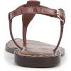 imageSam Edelman Womens Gigi Flat SandalDark Winter Mauve