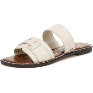 imageSam Edelman Womens Gabi Flat SandalModern Ivory