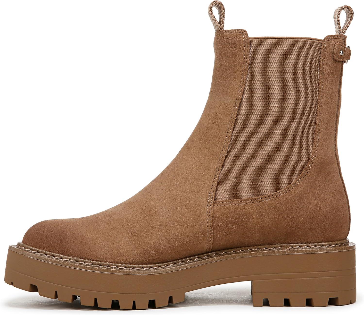 imageSam Edelman Womens Laguna Chelsea Boot Almond Taupe 5 Medium