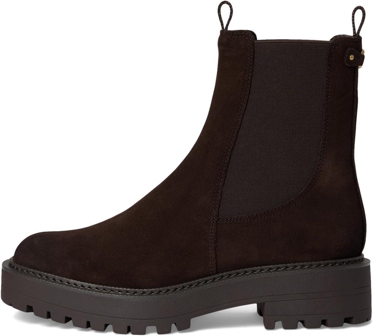 imageSam Edelman Womens Laguna Chelsea Boot Chocolate Brown 12 Medium