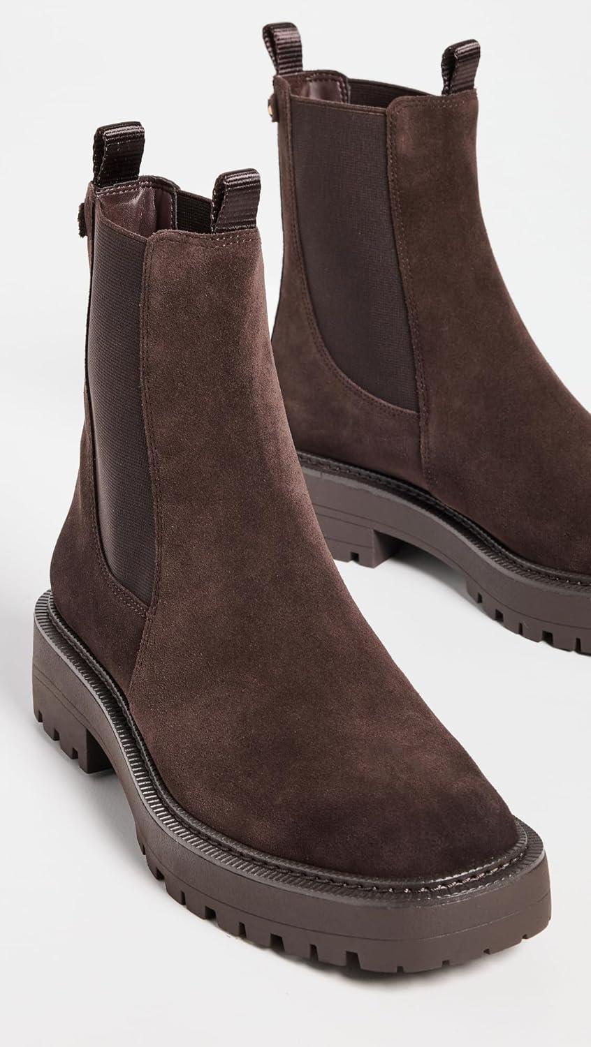 imageSam Edelman Womens Laguna Chelsea Boot Chocolate Brown 55 Medium