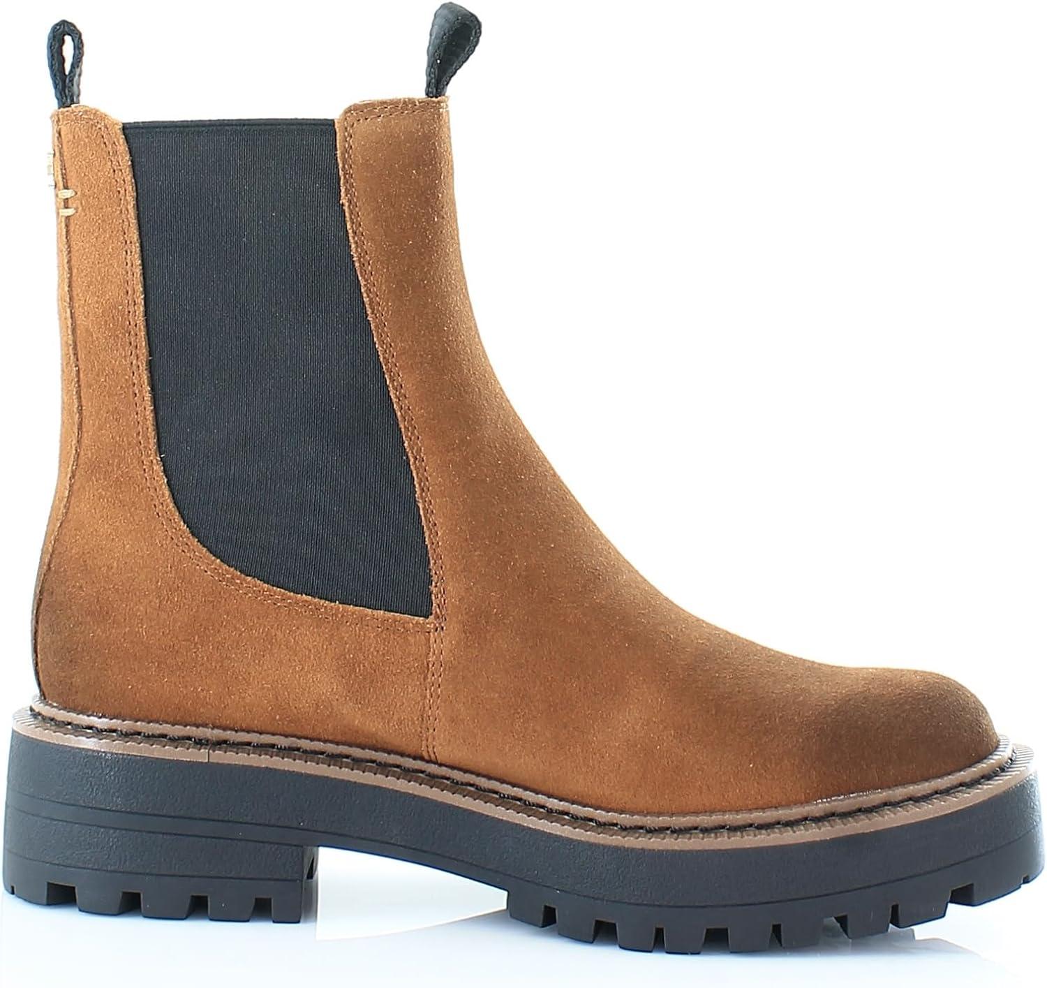 imageSam Edelman Womens Laguna Chelsea Boot Frontier Brown 7 Medium