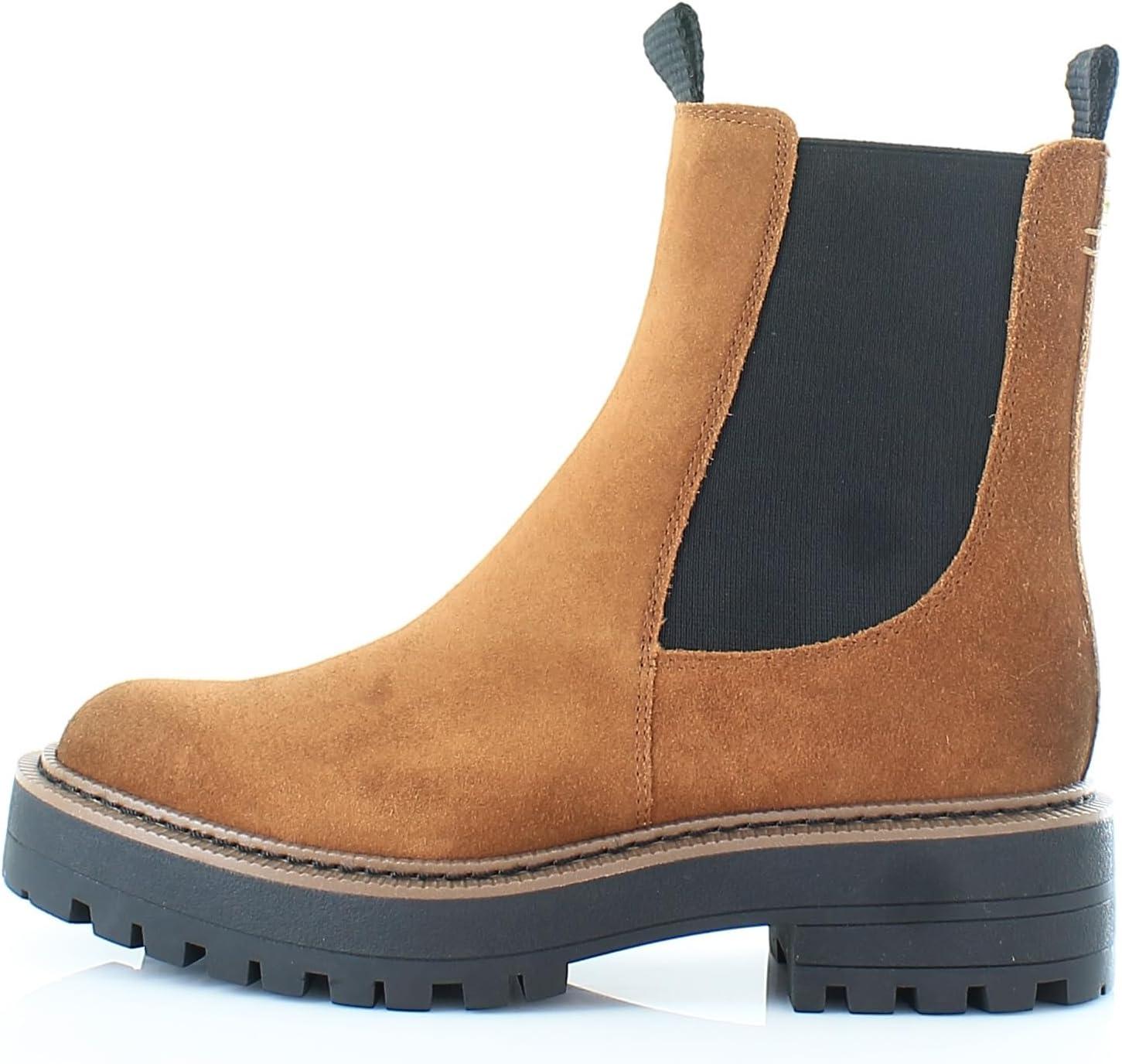 imageSam Edelman Womens Laguna Chelsea Boot Frontier Brown 85 Medium