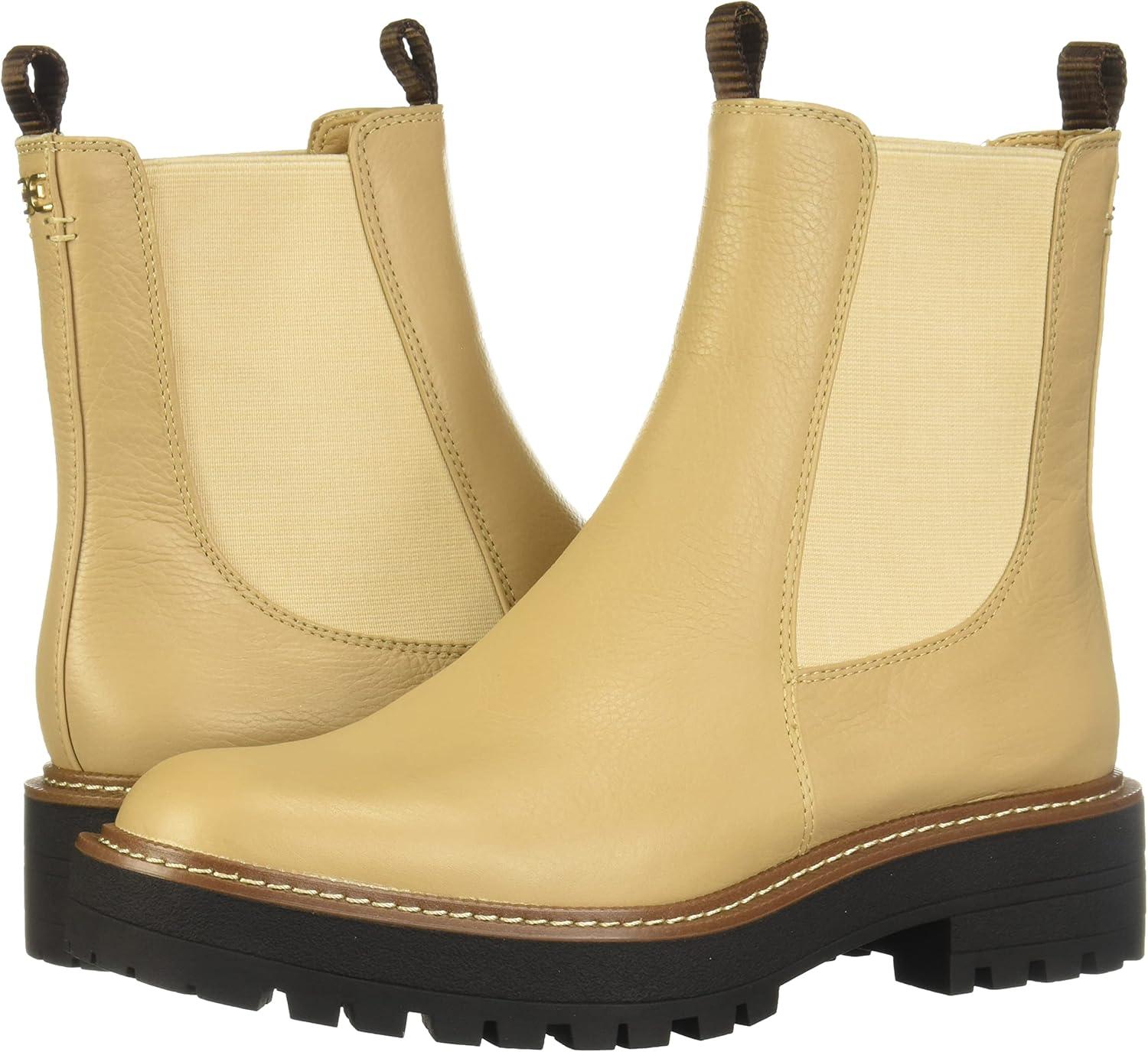 imageSam Edelman Womens Laguna Chelsea Boot Sesame 75 Medium