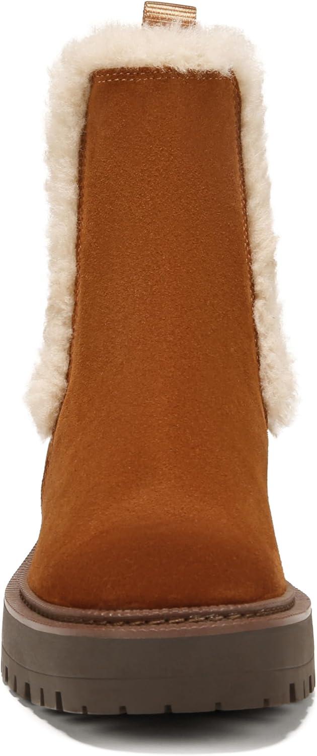 imageSam Edelman Womens Laguna Chelsea BootFrontier Brown Shearling