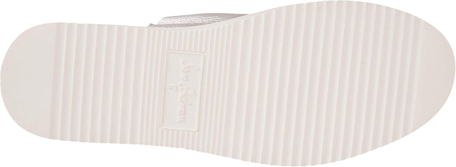 imageSam Edelman Womens Poppy Lace Up SneakerSoft Silver