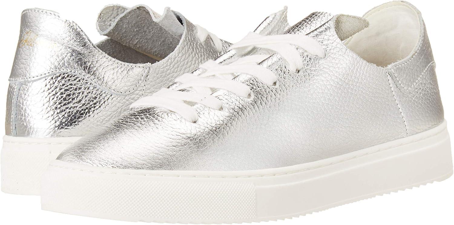 imageSam Edelman Womens Poppy Lace Up SneakerSoft Silver