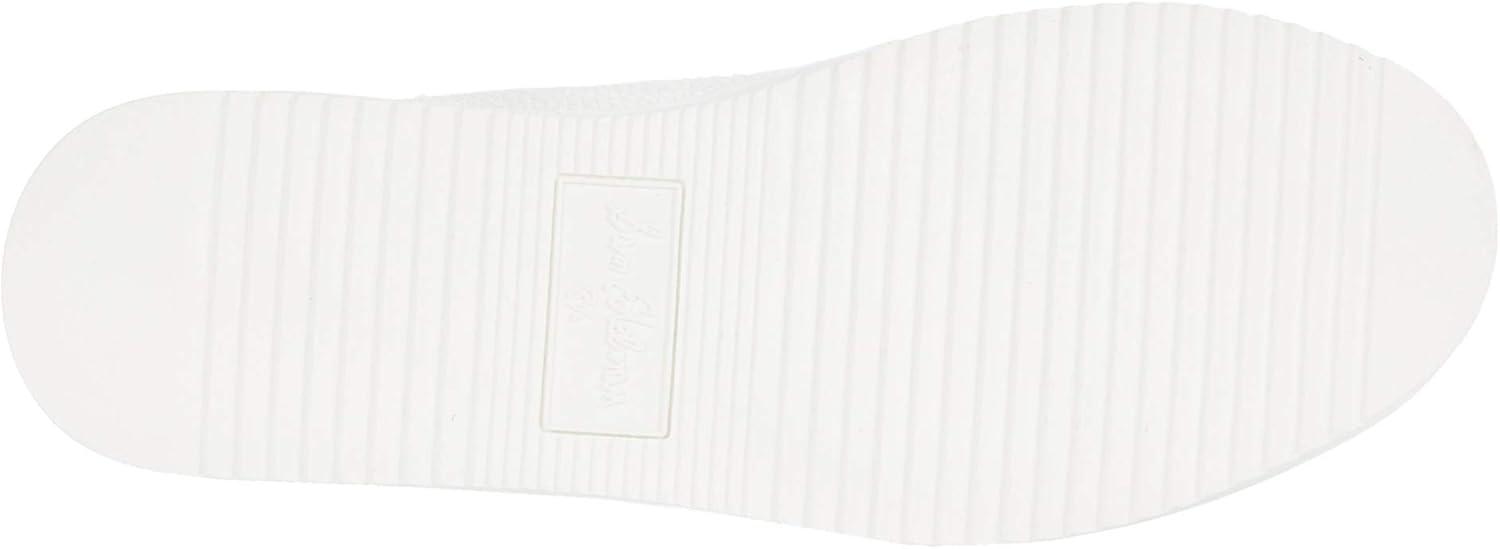 imageSam Edelman Womens Poppy Lace Up SneakerWhite Tumbled Leather