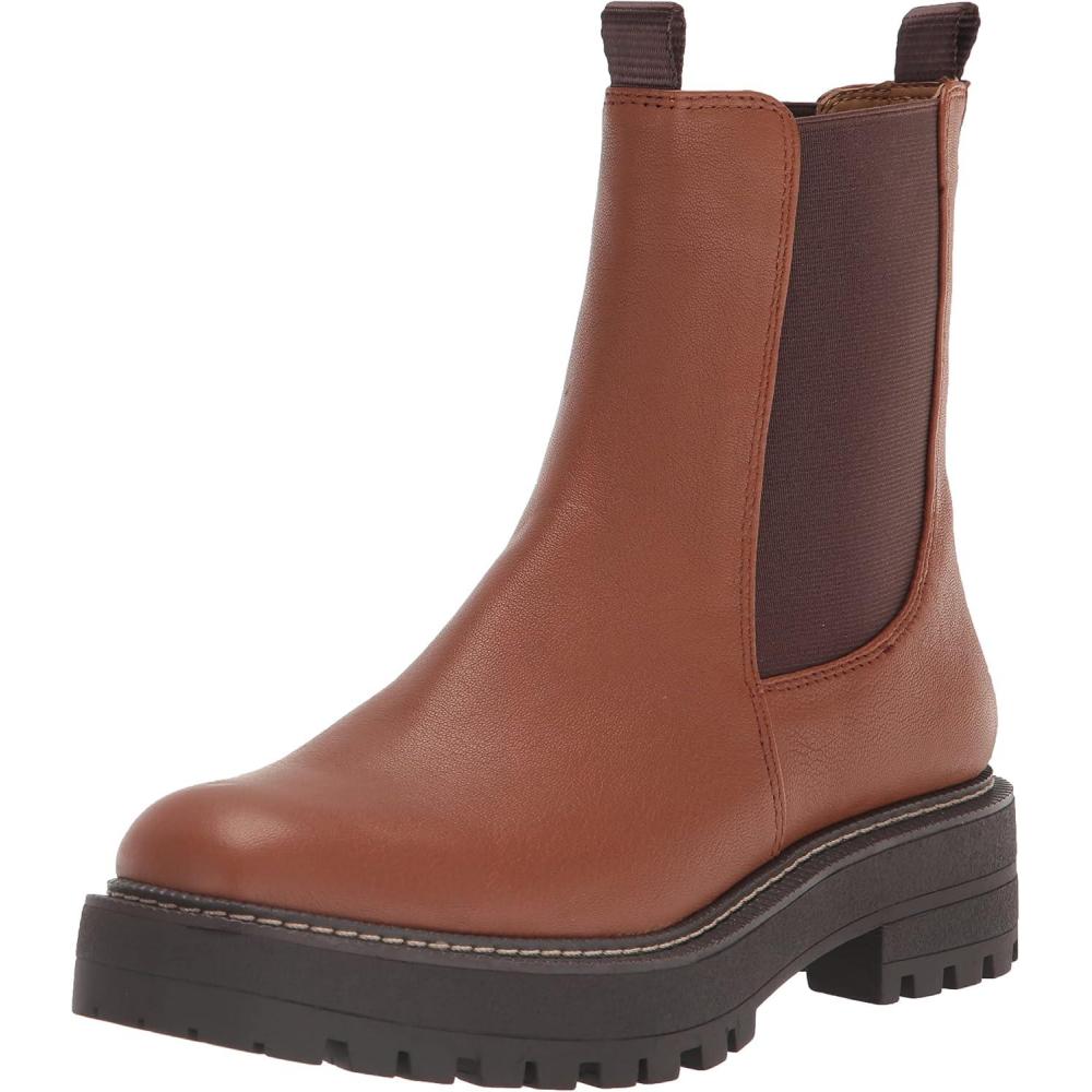 imageSam Edelman Womens Laguna Chelsea Boot Tawny Brown 85 Medium