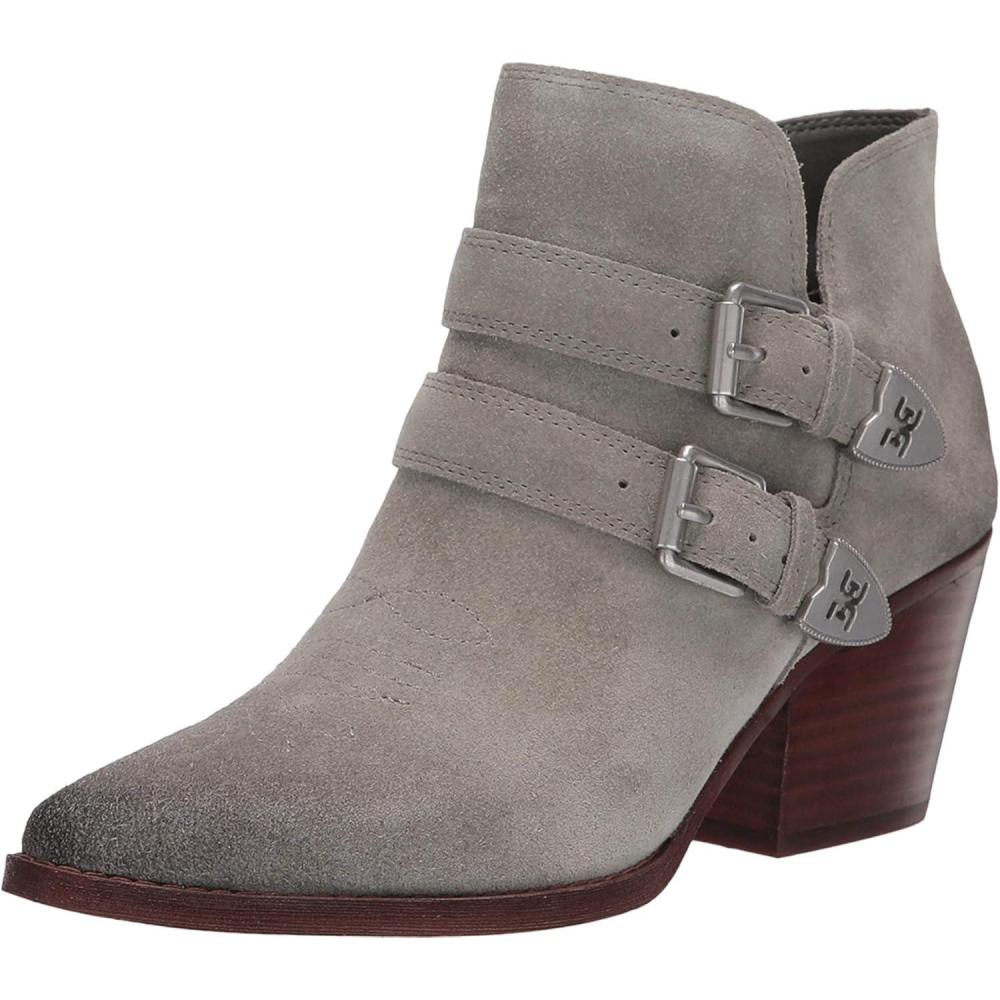 imageSam Edelman Womens Winnie BootieMineral Green Velutto Suede Leather