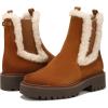 imageSam Edelman Womens Laguna Chelsea BootFrontier Brown Shearling