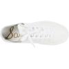 imageSam Edelman Womens Poppy Lace Up SneakerWhite Tumbled Leather