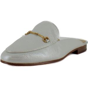 imageSam Edelman Womens LinnieBallet FlatSilver Striped Leather