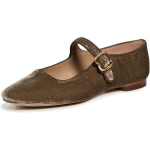imageSam Edelman Womens MichaelaMary Jane FlatDark Silver Sage