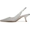 image:imageSam Edelman Womens Bianka Sling MeshSoft Silver Mesh