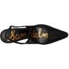 image:imageSam Edelman Womens Bianka SlingBlack Suede Net Mesh