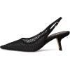 image:imageSam Edelman Womens Bianka SlingBlack Suede Net Mesh