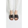 image:imageSam Edelman Womens Bay Flat SandalBlack Leather