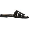 image:imageSam Edelman Womens Bay Flat SandalBlack Mini Croco
