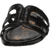 image:imageSam Edelman Womens Bay Flat SandalBlack Mini Croco