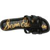 image:imageSam Edelman Womens Bay Flat SandalBlack Mini Croco