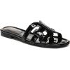 image:imageSam Edelman Womens Bay Flat SandalBlack Patent
