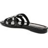 image:imageSam Edelman Womens Bay Flat SandalBlack Patent