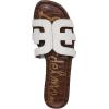 image:imageSam Edelman Womens Bay Flat SandalBright White Leather