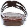 image:imageSam Edelman Womens Bay Flat SandalBright White Leather