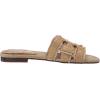 image:imageSam Edelman Womens Bay Flat SandalGold Quartz Fray
