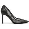 image:imageSam Edelman Womens Hazel Mesh PumpsBlack Glitz