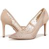image:imageSam Edelman Womens Hazel Mesh PumpsVintage PinkBeechwood Glitz