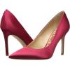 image:imageSam Edelman Womens Hazel Pointed Toe PumpHavana Red Satin