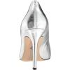 image:imageSam Edelman Womens Hazel Pointed Toe PumpSoft Silver Distressed Leather