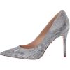 image:imageSam Edelman Womens Hazel Pointed Toe PumpSoft Silver Tropical Snake