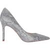 image:imageSam Edelman Womens Hazel Pointed Toe PumpSoft Silver Tropical Snake