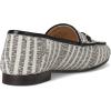 image:imageSam Edelman Womens Loraine Bit LoaferBlackNatural Striped Linen