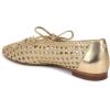 image:imageSam Edelman Womens Marcie Woven Mary Jane FlatsAmber Gold