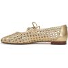image:imageSam Edelman Womens Marcie Woven Mary Jane FlatsAmber Gold