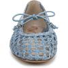 image:imageSam Edelman Womens Marcie Woven Mary Jane FlatsLight Denim Blue