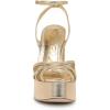 image:imageSam Edelman Womens Sandy PlatformsAmber Gold